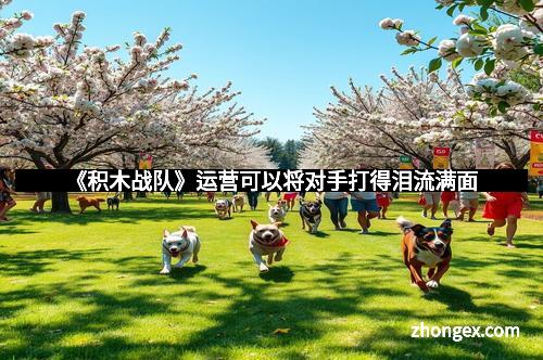 《积木战队》运营可以将对手打得泪流满面